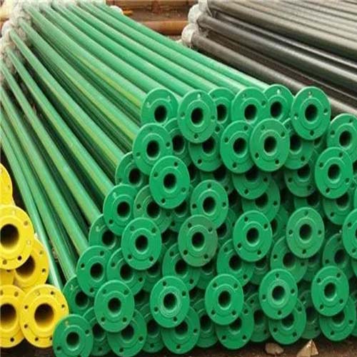 渭南涂塑钢管施工案例